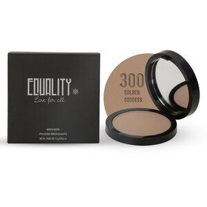 Brown Bronzer and Contour Compact with Smooth Texture